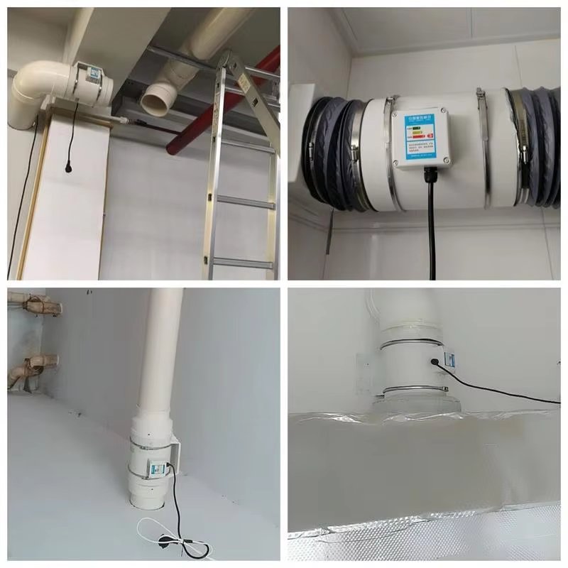 Industrial Portable Plastic Duct Ventilation Exhaust Blower Fan
